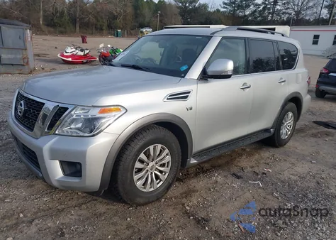 2019 Nissan Armada Sv z USA, uszkodzony, nr VIN JN8AY2ND6K9088849